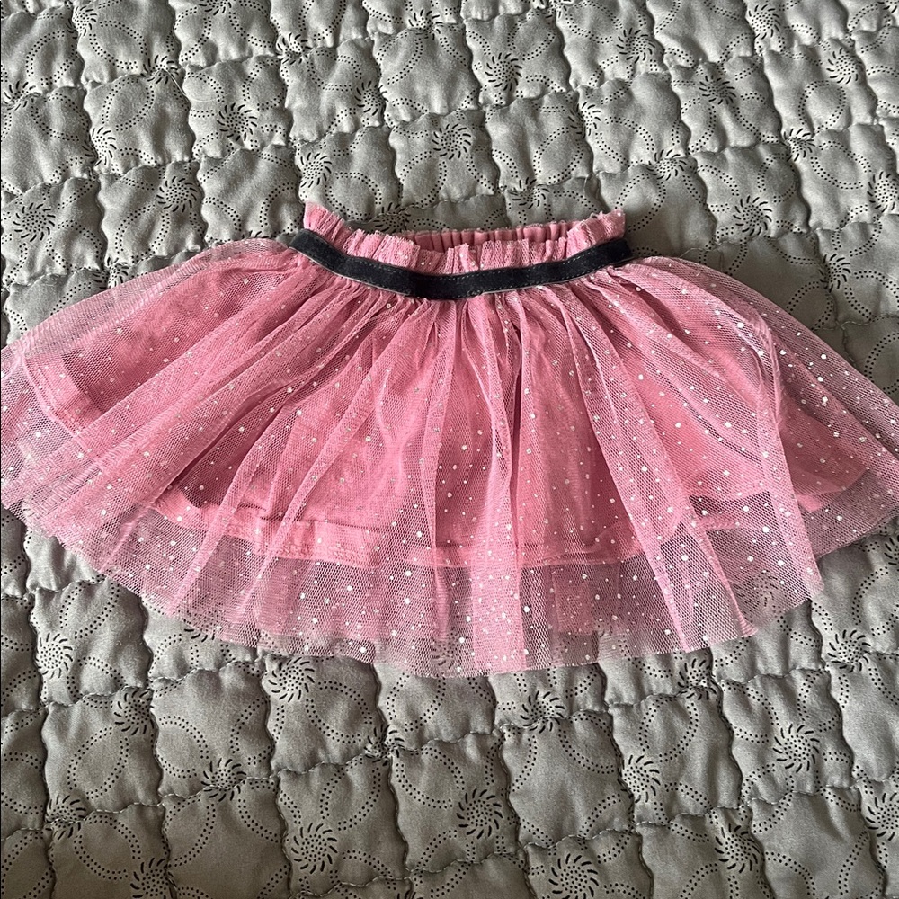 First Impressions Pink Tulle Skirt - Picture 2 of 3